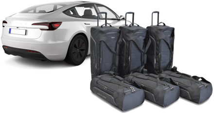Tesla Car-bags Proline Reistassenset geschikt voor Tesla Model 3 2024-heden 4-deurs sedan (facelift) T20801SP