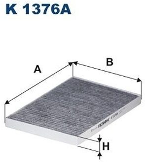 Tesla Interieurfilter K1376A