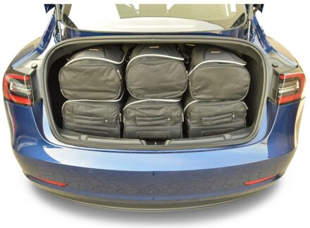 Tesla Model 3 Car-Bags Reistassenset (3x trolleytas + 3x rei