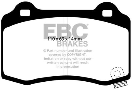 Tesla Remblokkenset Greenstuff DP21788