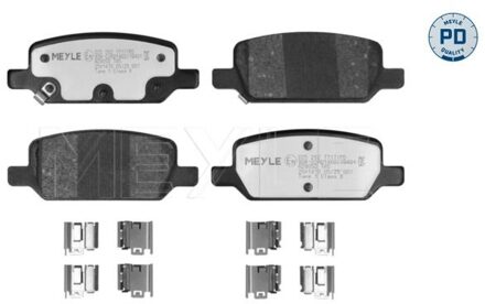 Tesla Remblokkenset, schijfrem 0252627717PD