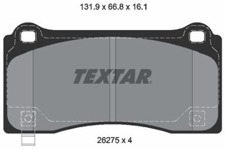 Tesla Remblokkenset, schijfrem 2627501