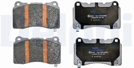 Tesla Remblokkenset, schijfrem LP5007EV