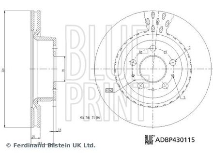 Tesla Remschijf ADBP430115