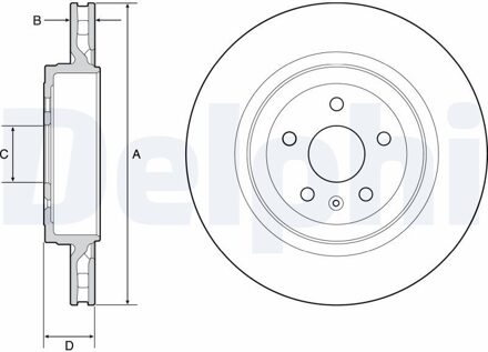 Tesla Remschijf BG9221C