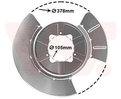 Tesla Stofschild Achter L 6903373