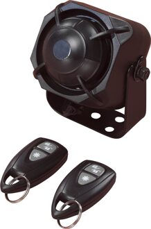 Tesor Auto-alarm D-i-y Schoksensor En 2 Afstandsbedieningen