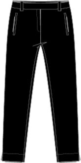 Tessa - maat XL Zwart