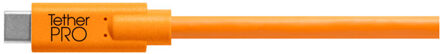 Tether Tools TetherPro USB-C - 3.0 Micro-B Rechts (4,6m oranje) - OUTLET