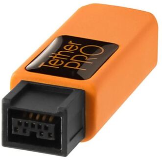 TetherPro FireWire 800 - 9 to 9 pin (4,6m oranje)