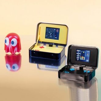 Tetris spelconsole in een blik