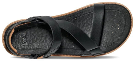 Teva Madera wedge dames sandaal Zwart - 40
