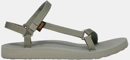 Teva Original Universal Slim Sandaal Dames Groen - UK 6