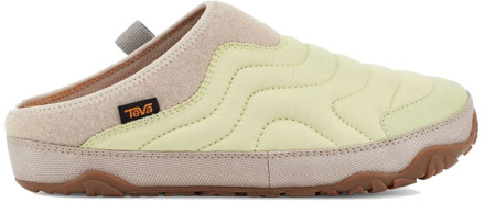 Teva ReEmber Terrain Pantoffels Dames lichtgroen - beige - 40 1/2