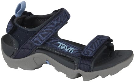 Teva TANZA GRIFFITH K - Kinderen SandalenJongens - Kleur: Blauw - Maat: 37