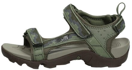 Teva Tanza Kids Wandelsandalen - Olijfgroen - Maat 28
