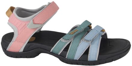 Teva Tirra Sandalen Dames blauw - groen - roze - 41