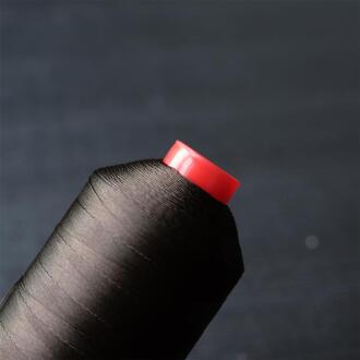 TEX90 0.5LB Hoge Vasthoudendheid Bonded Nylon Draad 2300Yards leer Canvas bekleding schoenen Naaigaren, Zwart, Bourgondië, d. bruin