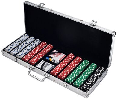 Texas Hold'em Entry - Pokerset - Aluminium Koffer - 300 chips