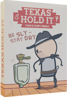 Texas Hold It Card Game - Wild West Bathroom Card Game