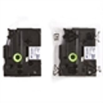 textieltape ft 18 mm x 3 m, blauw op wit