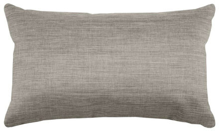 Textile sierkussen Bea - beige - 30 x 50 cm - bank kussens - polyester