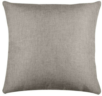 Textile sierkussen Bea - beige - 50 x 50 cm - bank kussens - polyester