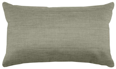 Textile sierkussen Bea - groen - 30 x 50 cm - bank kussens - polyester
