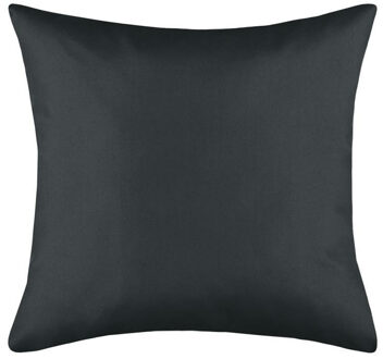 Textile sierkussen Hawaii - antraciet - 40 x 40 cm - bank kussens - polyester