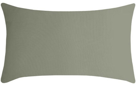 Textile sierkussen Nelson - groen - 30 x 50 cm - bank kussens - polyester