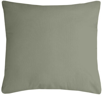 Textile sierkussen Nelson - groen - 60 x 60 cm - bank kussens - polyester
