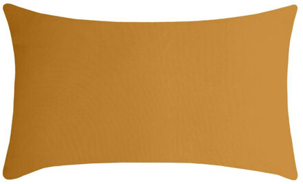 Textile sierkussen Nelson - okergeel - 30 x 50 cm - bank kussens - polyester