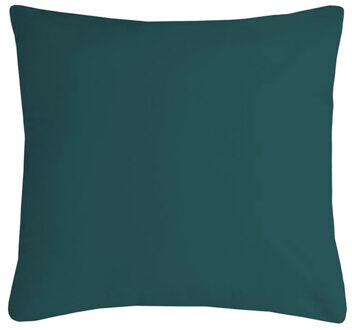 Textile sierkussen Nelson - petrol - 40 x 40 cm - bank kussens - polyester