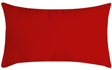 Textile sierkussen Nelson - rood - 30 x 50 cm - bank kussens - polyester