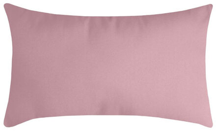 Textile sierkussen Nelson - roze - 30 x 50 cm - bank kussens - polyester