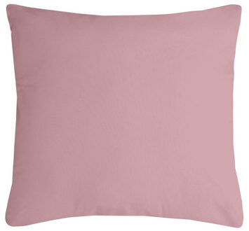 Textile sierkussen Nelson - roze - 60 x 60 cm - bank kussens - polyester
