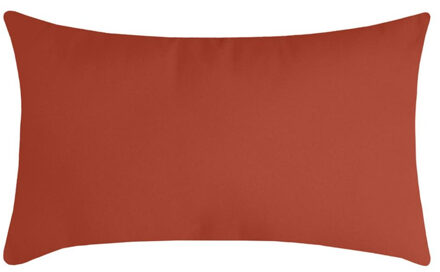 Textile sierkussen Nelson - terracotta - 30 x 50 cm - bank kussens - polyester