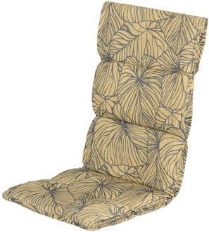 Textileenkussen hoge rug   Lily yellow
