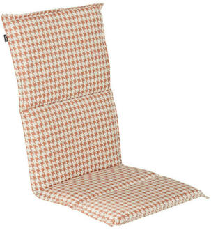 Textileenkussen hoge rug   Poule terra