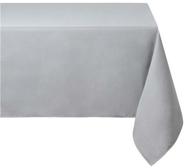 Textiles Tafelkleed - 145 x 240 cm - grijs - Eettafel tafellakens - polyester