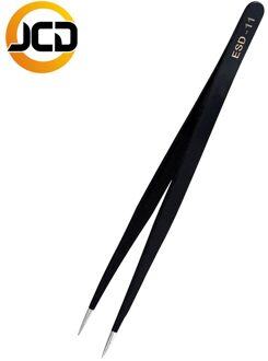 Tezen Kniptang Tang Reparatie Handgereedschap Kit Duurzaam Rvs Pincet Precisie Pincet Met Keramische Mini Klemmen ESD-11