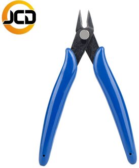 Tezen Kniptang Tang Reparatie Handgereedschap Kit Duurzaam Rvs Pincet Precisie Pincet Met Keramische Mini Klemmen TW107-blauw