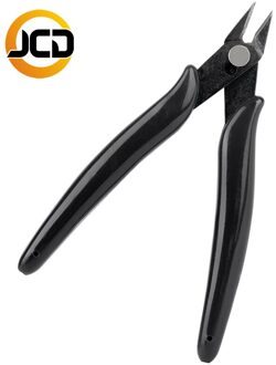 Tezen Kniptang Tang Reparatie Handgereedschap Kit Duurzaam Rvs Pincet Precisie Pincet Met Keramische Mini Klemmen TW107-zwart