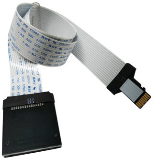 Tf/Micro Sd Naar Sd-kaart Verlengkabel Adapter Flexibele Extender Microsd Naar Sd/Sdhc/Sdxc-kaart verlengkabel 10cm