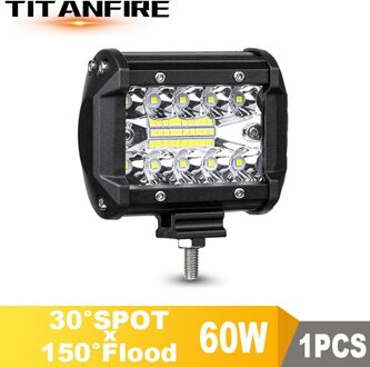 TF30 4 7 12 18inch 18W 36W 72W 108W Off Road LED Verlichting LED bar voor Motorfiets Tractor Boot 4WD 4x4 Truck SUV ATV 12V 24V 1stk 120W Combo