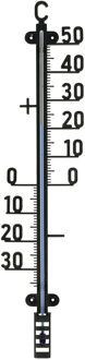 TFA Buiten Thermometer - analoog - metaal - koper - 28 x 7 cm
