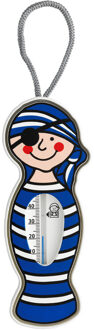 TFA-Dostmann Bad water thermometer - piraat - blauw - kunststof - analoog - baby en kind