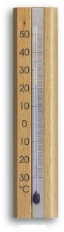 TFA kamerthermometer beuken 16,5cm Bruin