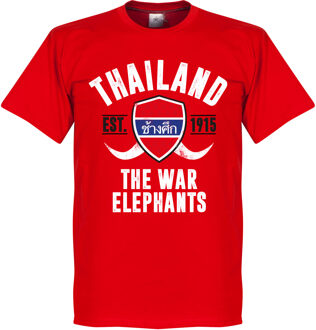 Thailand Established T-Shirt - Rood - XL