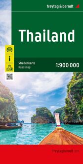 Thailand Road Map - Freytag & Berndt Auto + Freizeitkarten